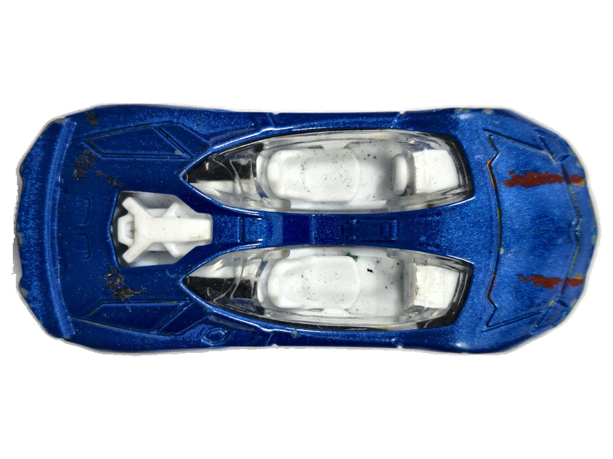 JAK LAMBORGHINI AVENTADOR J CABRIO Niebieski 1:64 – zdjęcie 8