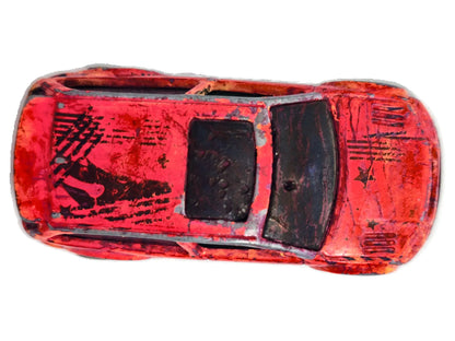 AUDACIOUS, Hot Wheels 2002, Die cast, Jaskrawy czerwony, 1:64, Resoraki – zdjęcie 8