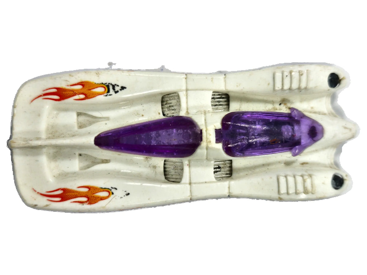 Power Pistons Hot Wheels 1994 1:64 Luzak Biały – zdjęcie 8