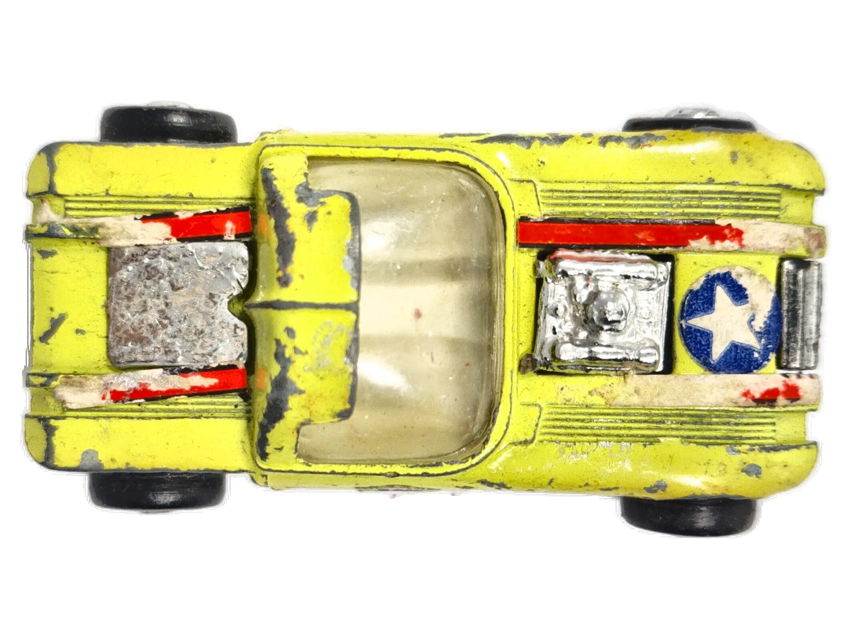 TORNADO, Dyna-Wheels (ZEE Zylmex), Vintage Die cast D14 Żółty 1:64 Resoraki – zdjęcie 8