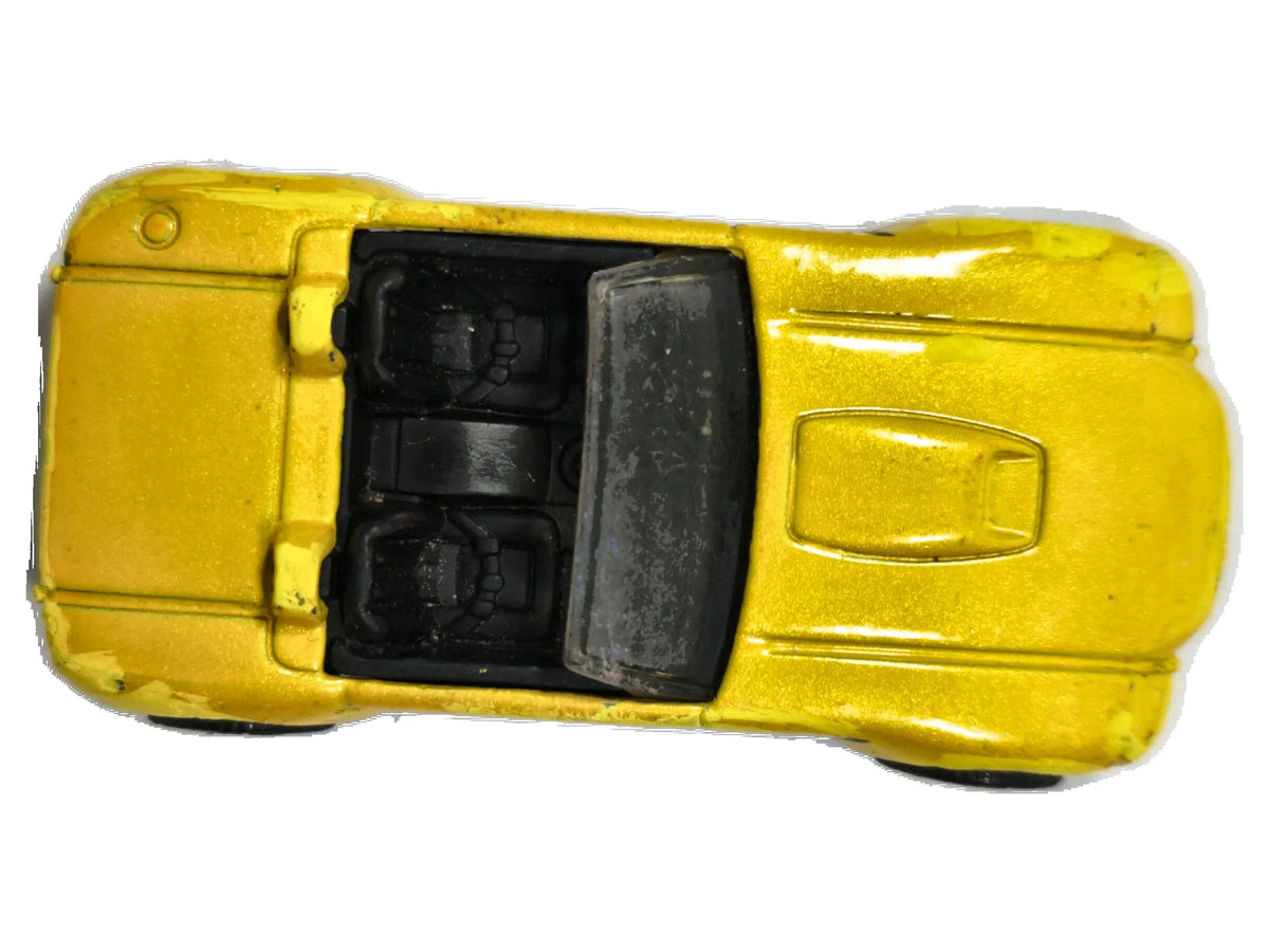 Ford Shelby Cobra Concept Matchbox 2004 Żółty 1:60 – zdjęcie 8