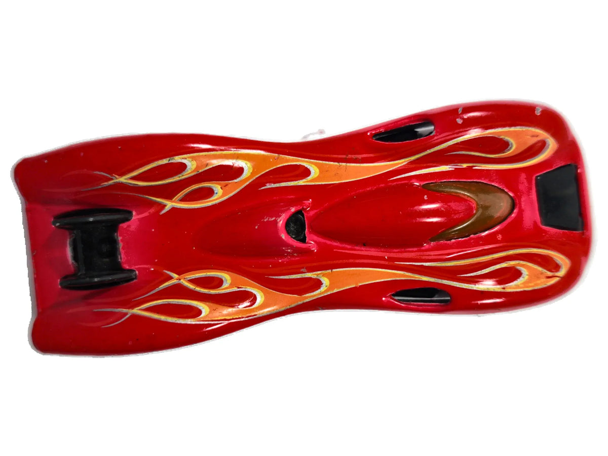 Ground FX Hot Wheels 2002 First Editions 1:64 Luzak Czerwony – zdjęcie 8