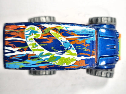 DAIRY DELIVERY, HW Art Cars, Hot Wheels 2012, Die cast 1, Niebieski, 1:64 – zdjęcie 8
