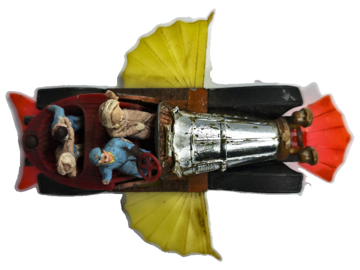 CHITTY CHITTY BANG BANG Husky '60 Brązowy 1:50 Made in Great Britain – zdjęcie 8