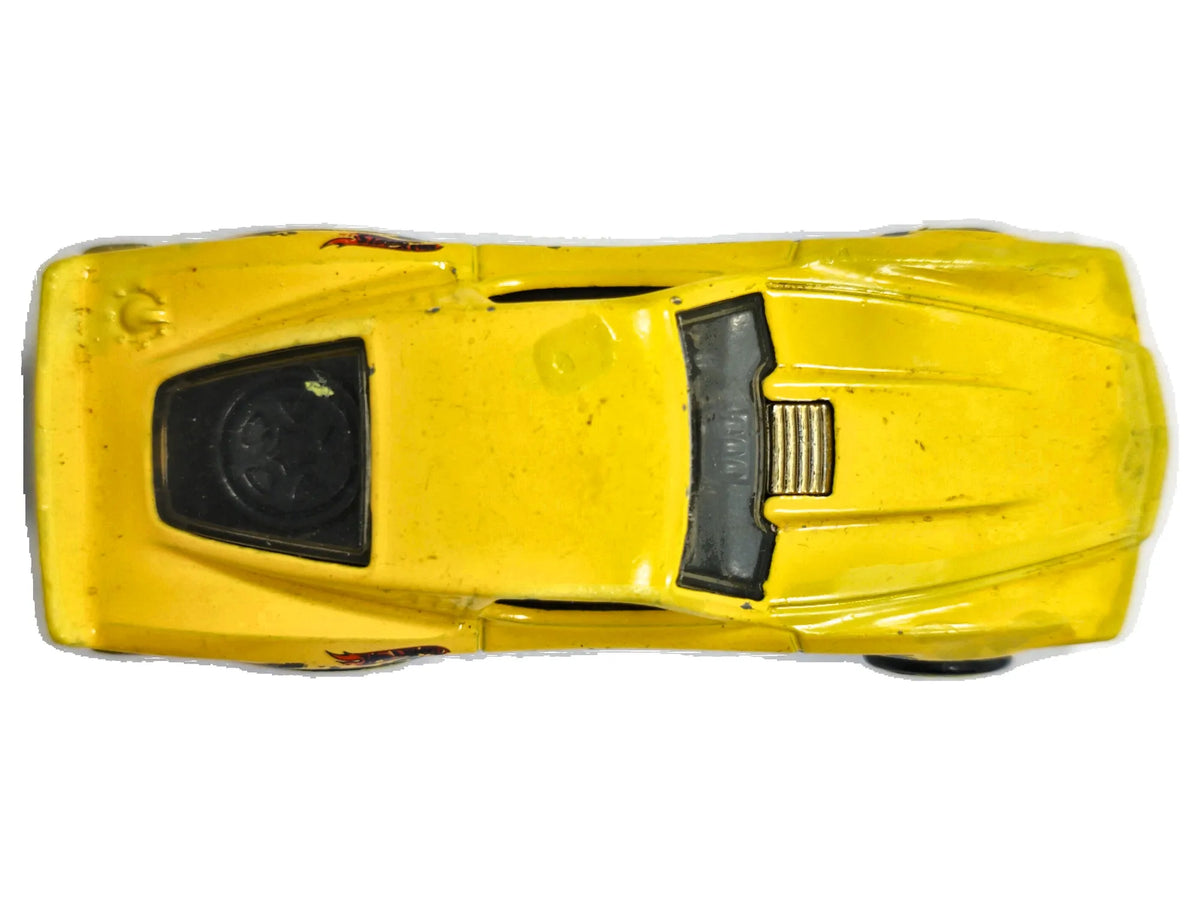 BLVD BRUISER FIRE CHIEF CUSTOM MODEL Hot Wheels 2010 Żółty 1:64 – zdjęcie 8