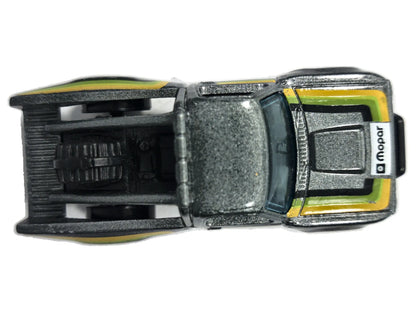 '87 Dodge D100 Hot Wheels 2018 HW Hot Trucks 1:64 Pickup mopar Luzak Szary – zdjęcie 8