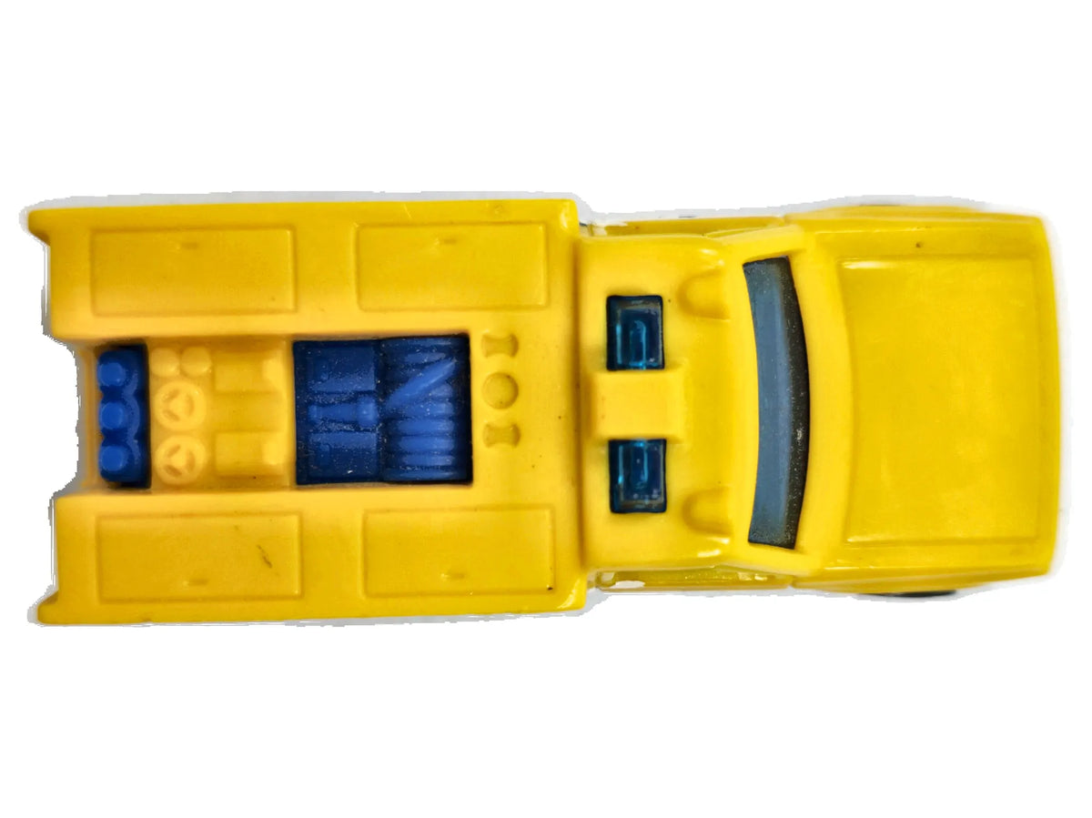 Hw Rapid Responder Hot Wheels 2018 HW Rescue 1:64 Pickup Luzak Żółty – zdjęcie 8