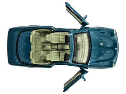MERCEDES BENZ CLK CABRIO, Hongwell ok 2005, Die cast, Zielony 1:40 Resoraki – zdjęcie 8