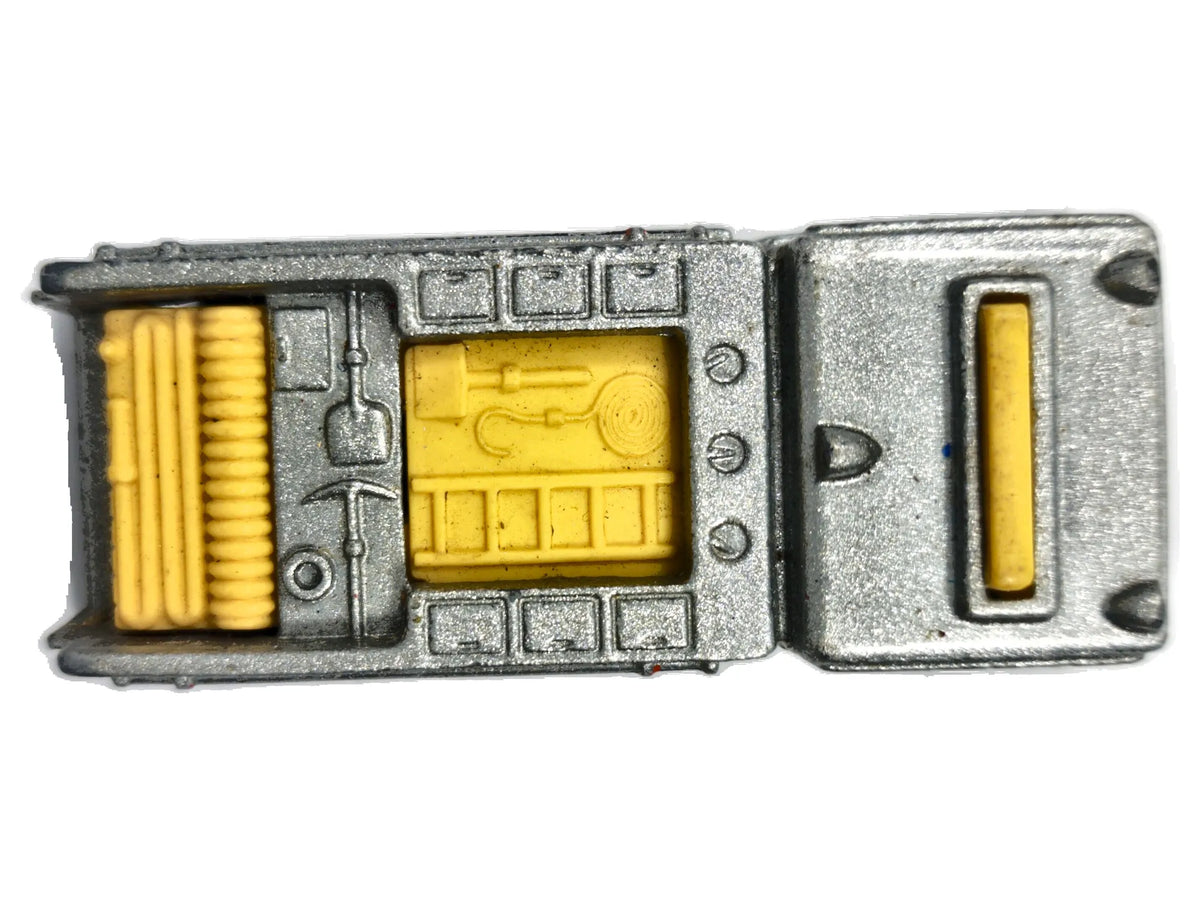 Fire Eater Hot Wheels 1976 1:64 Wóz strażacki Luzak Srebrny Straż pożarna – zdjęcie 8