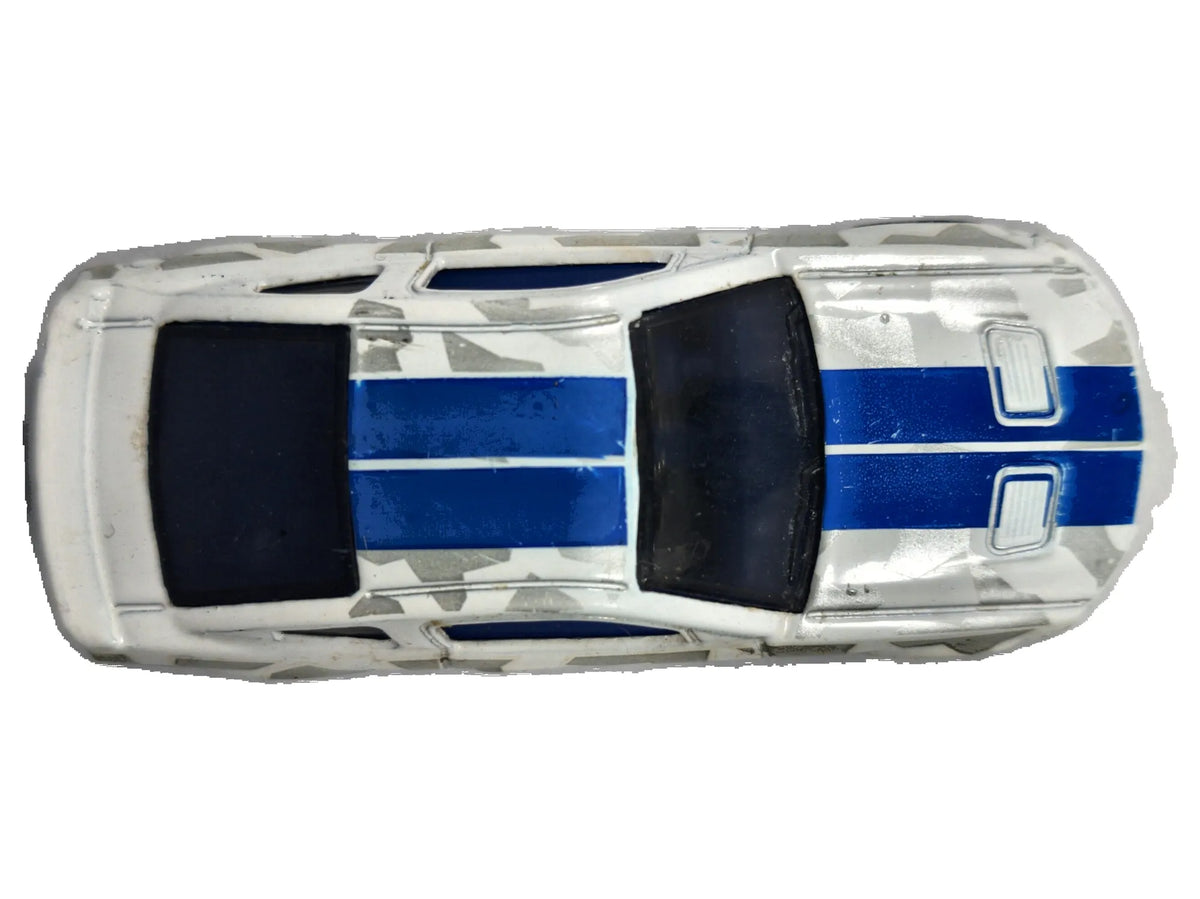 '07 SHELBY GT-500, Hot Wheels 2008, Die cast, Biały, 1:66, Resoraki – zdjęcie 8