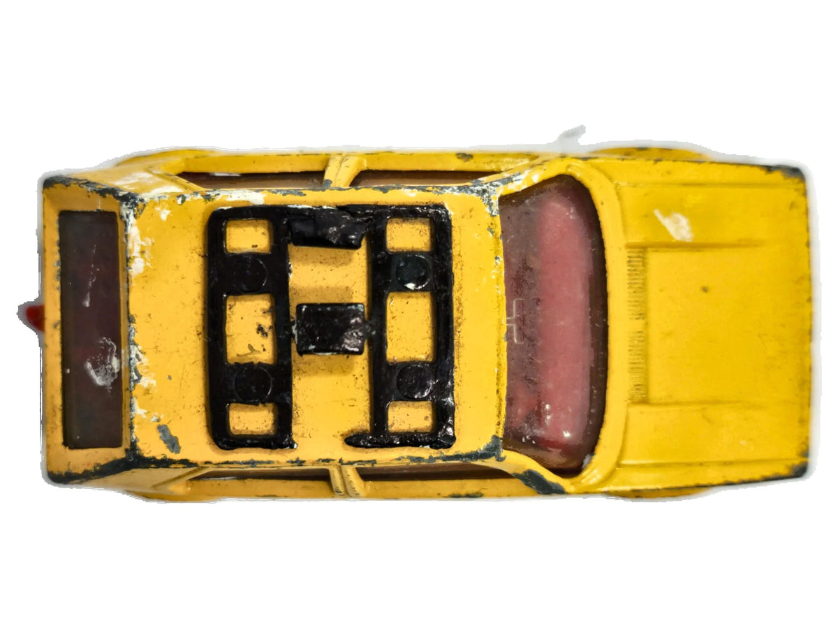 VW GOLF MK1 Superfast Matchbox 1976 Żółty 1:54 Made in England – zdjęcie 8