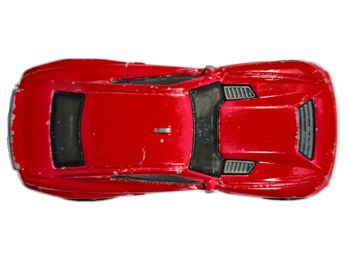 D-MUSCLE / CROWER Hot Wheels 2014 Czerwony 1:64 – zdjęcie 8
