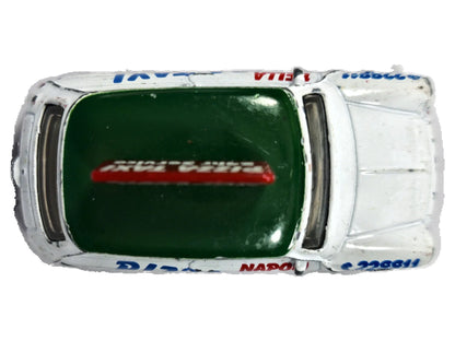 ROVER MINI Pizza Taxi 24hr Service SIKU '80 Biały 1:43 Made in Germany – zdjęcie 8