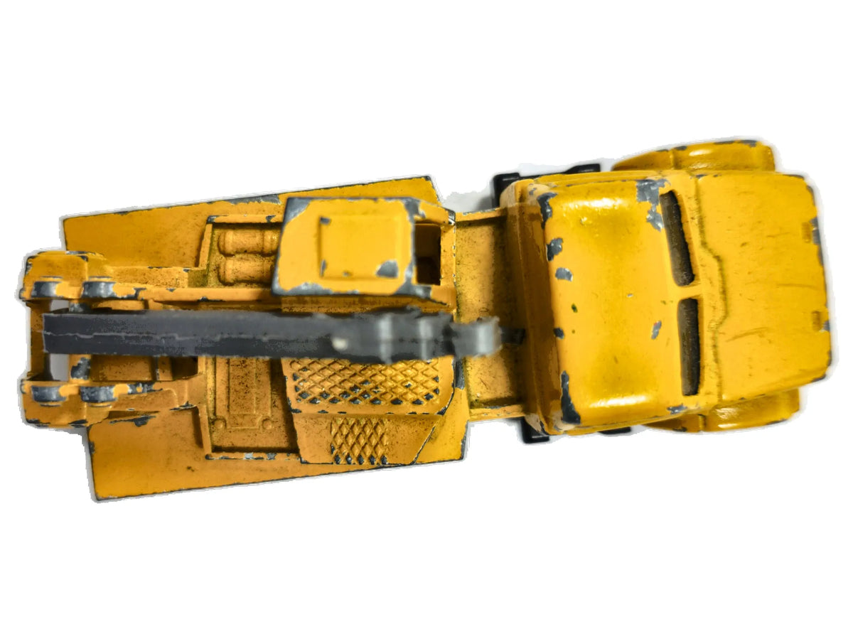 GMC Brigadier Crane Truck Majorette '80 Żółty 1:87 Made in France – zdjęcie 8
