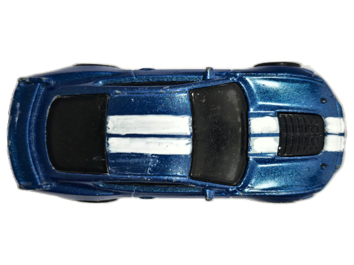 FORD SHELBY GT500, Hot Wheels 2020, Die cast GHB32, Niebieski 1:64 Resoraki – zdjęcie 8