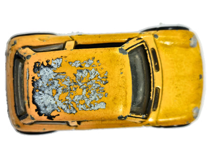Mini Cooper Hot Wheels 2001 1:64 Luzak Żółty 2xMetal – zdjęcie 8