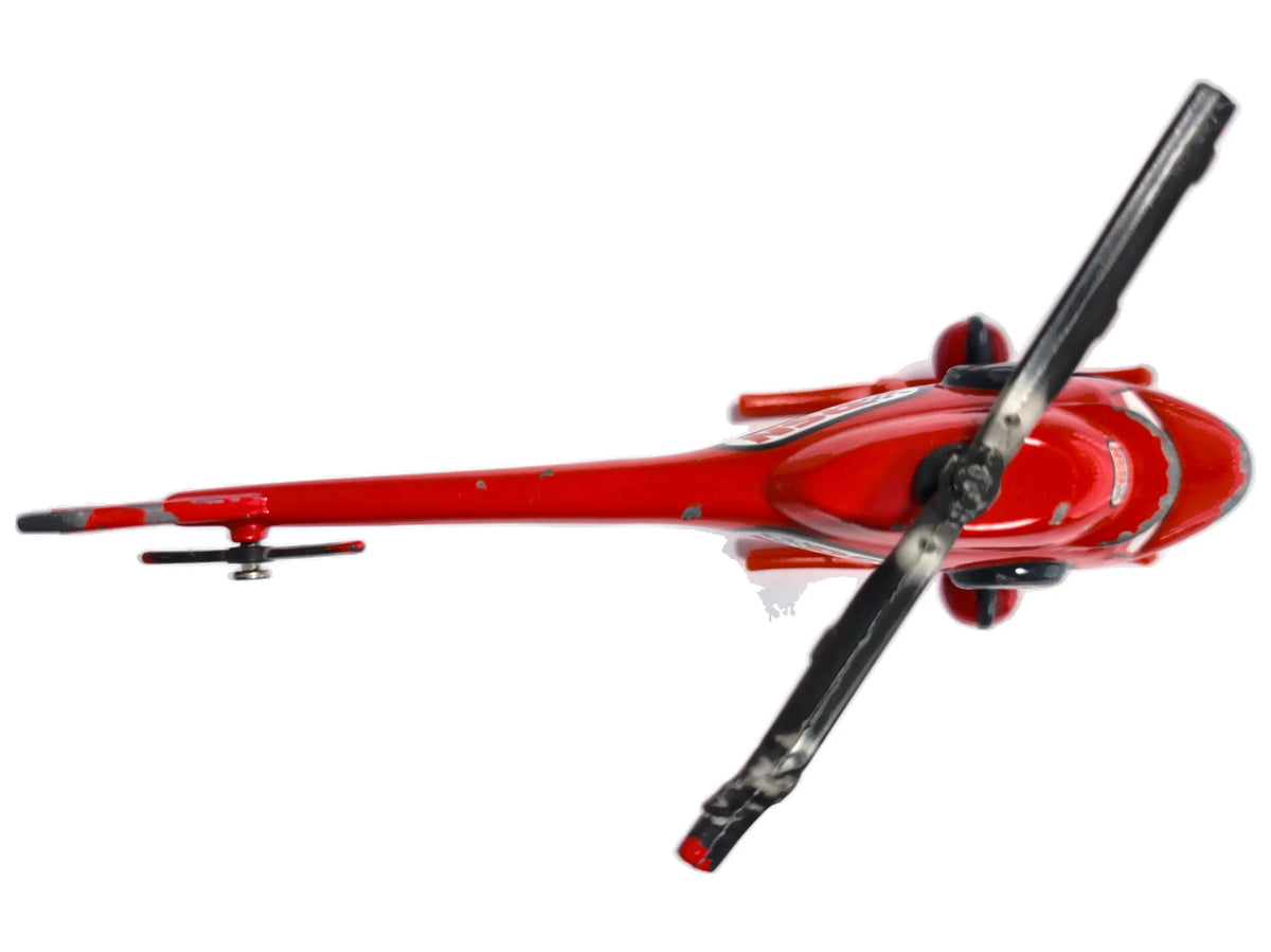 HELIKOPTER RSN, Disney, Die cast 2920 EAA, Czerwony, 1:100, Resoraki – zdjęcie 8