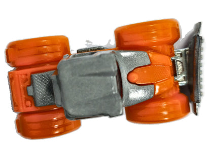 Tractor Plow Matchbox 1:64 Buldożer 365 Luzak Pomarańczowy Plowverizer – zdjęcie 8