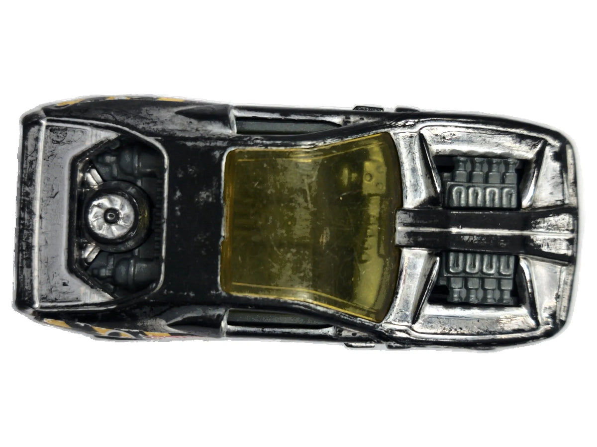 Turbo Flame Mainline Hot Wheels 2004 Czarny 1:64 – zdjęcie 8