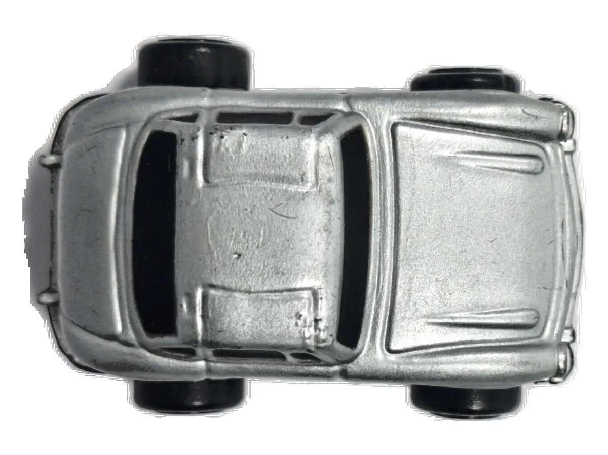 MERCEDES-BENZ 300 SL, Hasbro 1989-1992, Die cast, Srebrny, 1:75, Resoraki – zdjęcie 8