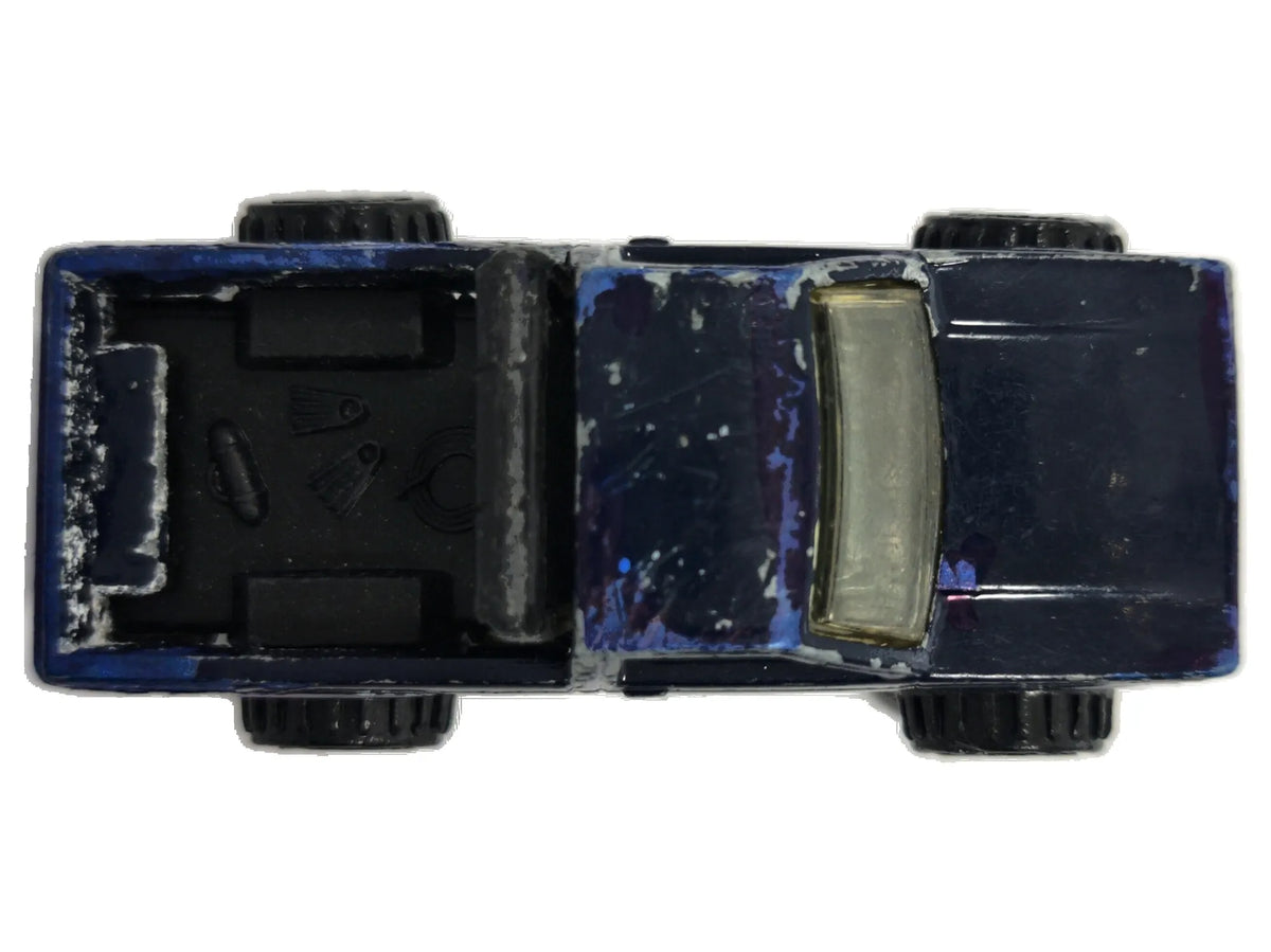 JAPOŃSKI PICKUP 4X4 Z LAT 80 Maisto 1982 Granatowy 1:64 2xMetal – zdjęcie 8