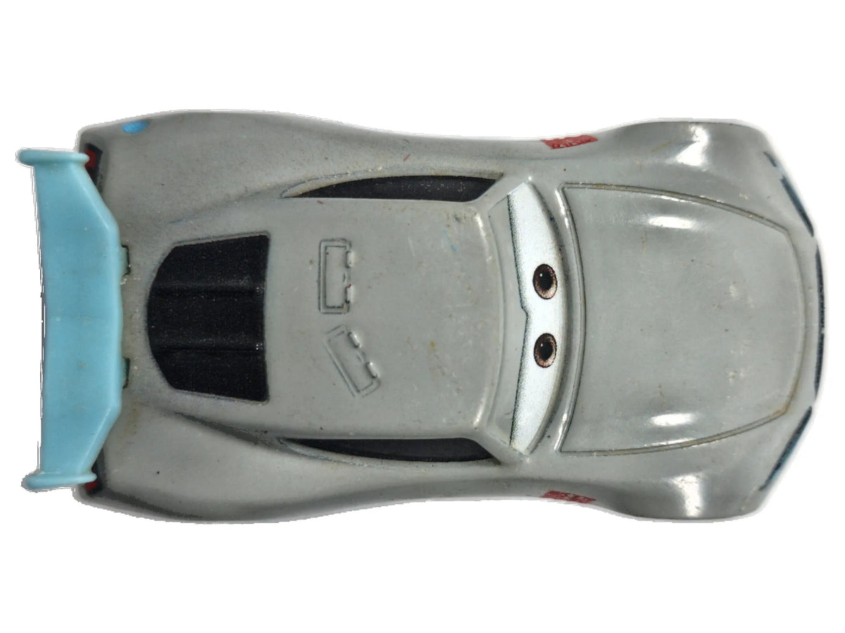 JACKSON STORM, Auta - Disney/Pixar, Die cast GKB22, Szary, 1:64, Resoraki – zdjęcie 8