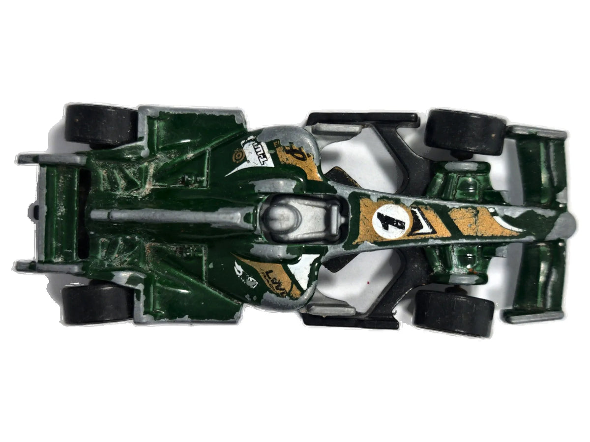 Formuła F1 Racer Hot Wheels 2011 Zielony 1:64 – zdjęcie 8
