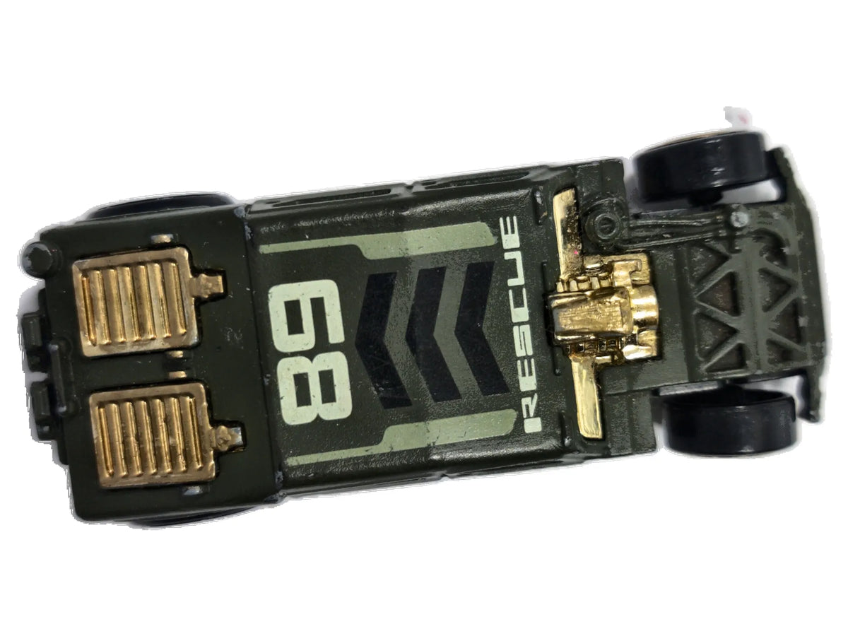 Lethal Diesel Hot Wheels 2020 Mainline 1:52 Dragster Zielony Wyścig Custom – zdjęcie 8