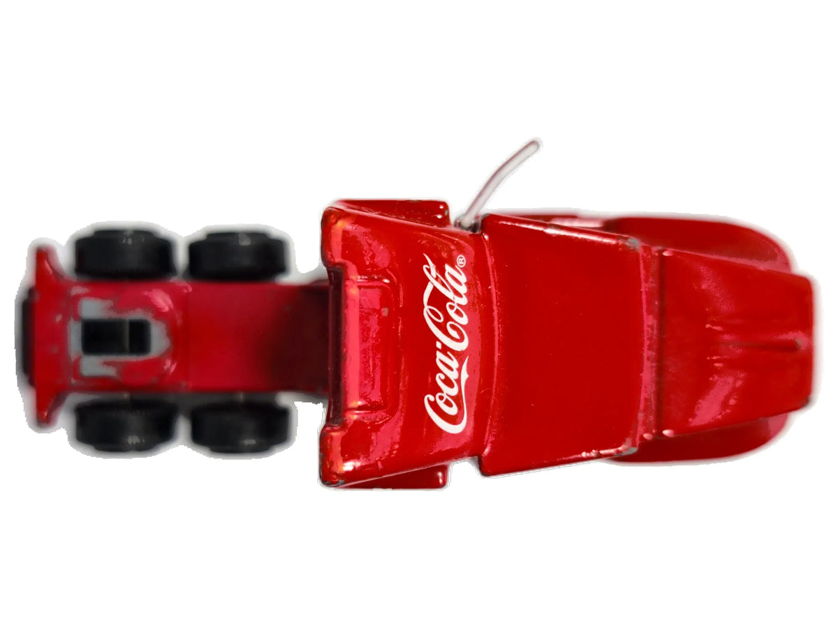 Ciężarówka Ciągnik Siodłowy Coca-Cola Czerwony 1:87 – zdjęcie 8