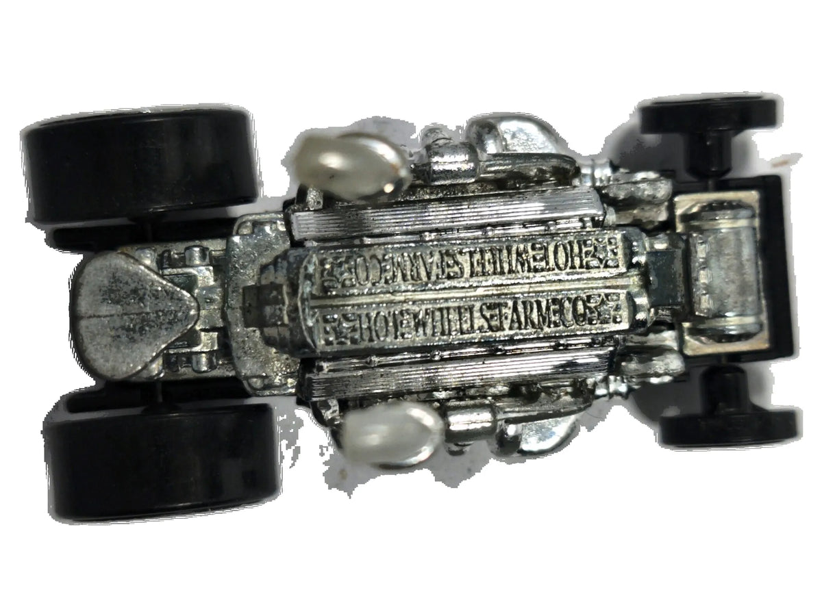 Dragtor Hot Wheels 2018 1:64 Dragster Luzak Srebrny – zdjęcie 8