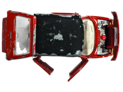 OSI DAF CITY CAR Mainline Majorette 1971 Czerwony 1:43 Made in France – zdjęcie 8