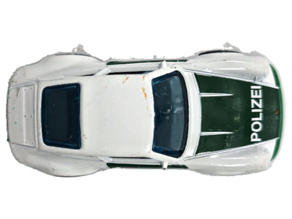 Porsche 911 Hot Wheels 2017 1:64 POLIZEI Luzak Biały Policja – zdjęcie 8