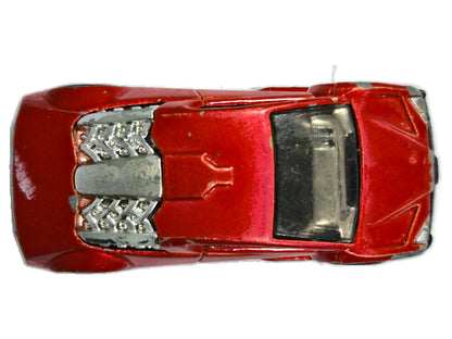 Zotic Hot Wheels 2002 1:64 Luzak Czerwony – zdjęcie 8