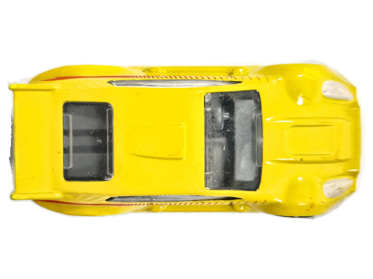 FUTURYSTYCZNY SAMOCHÓD WYŚCIGOWY Delta-Sport Made in Germany Żółty 77, 1:64 – zdjęcie 8