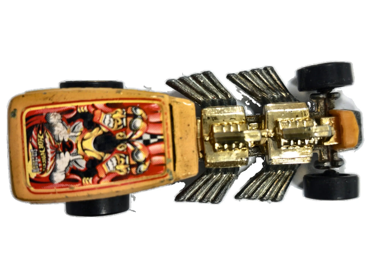 Way 2 Fast Hot Wheels 1996 1:64 Luzak Złoty 2xMetal 2 Headed Street Freak – zdjęcie 8