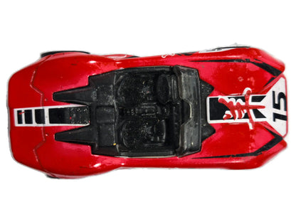 Carbonic Hot Wheels 2014 1:64 15 Luzak Czerwony – zdjęcie 8