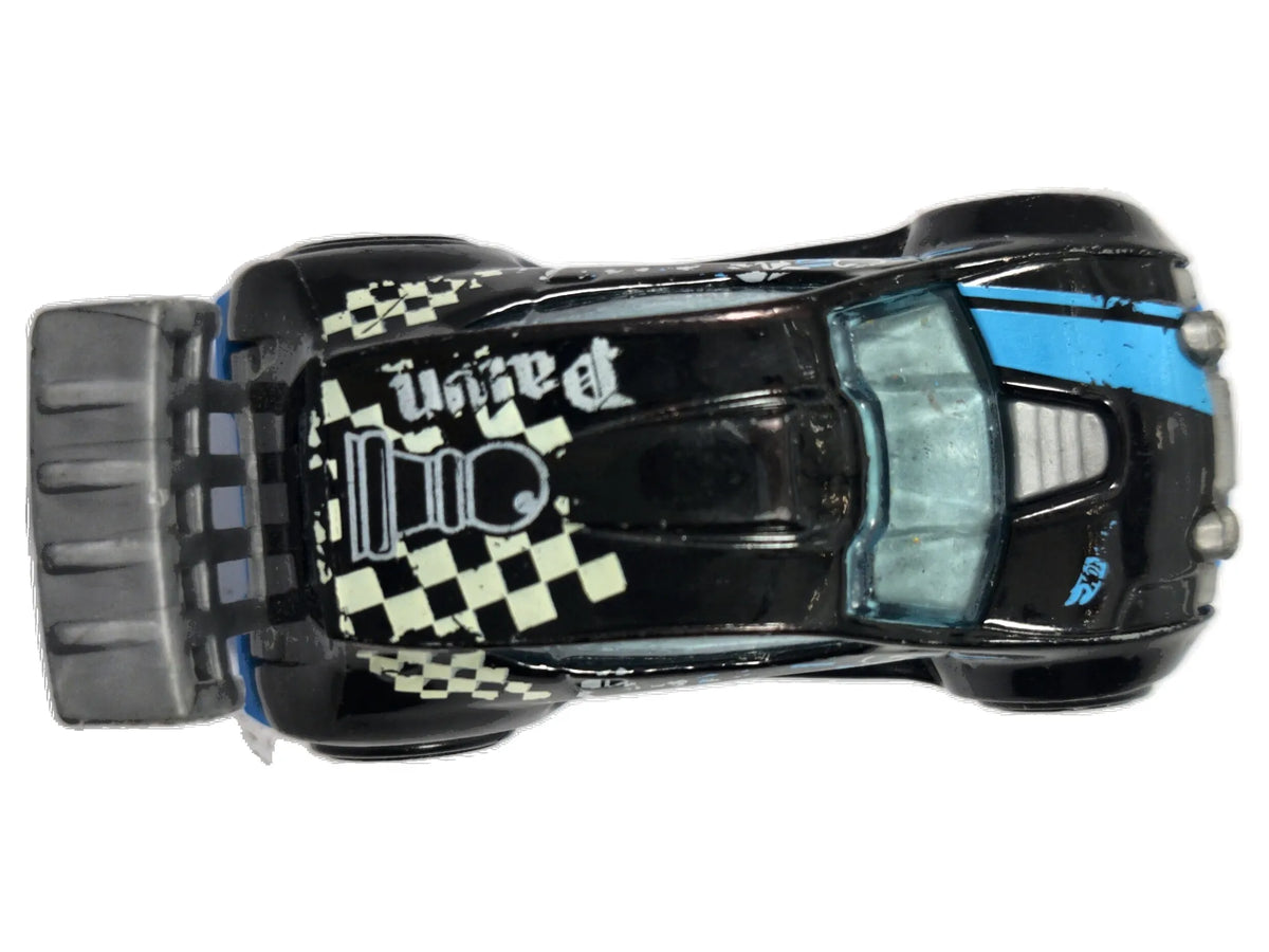 Fast 4Wd Hot Wheels 2001 1:64 HW Checkmate Luzak Czarny „Pawn” – zdjęcie 8
