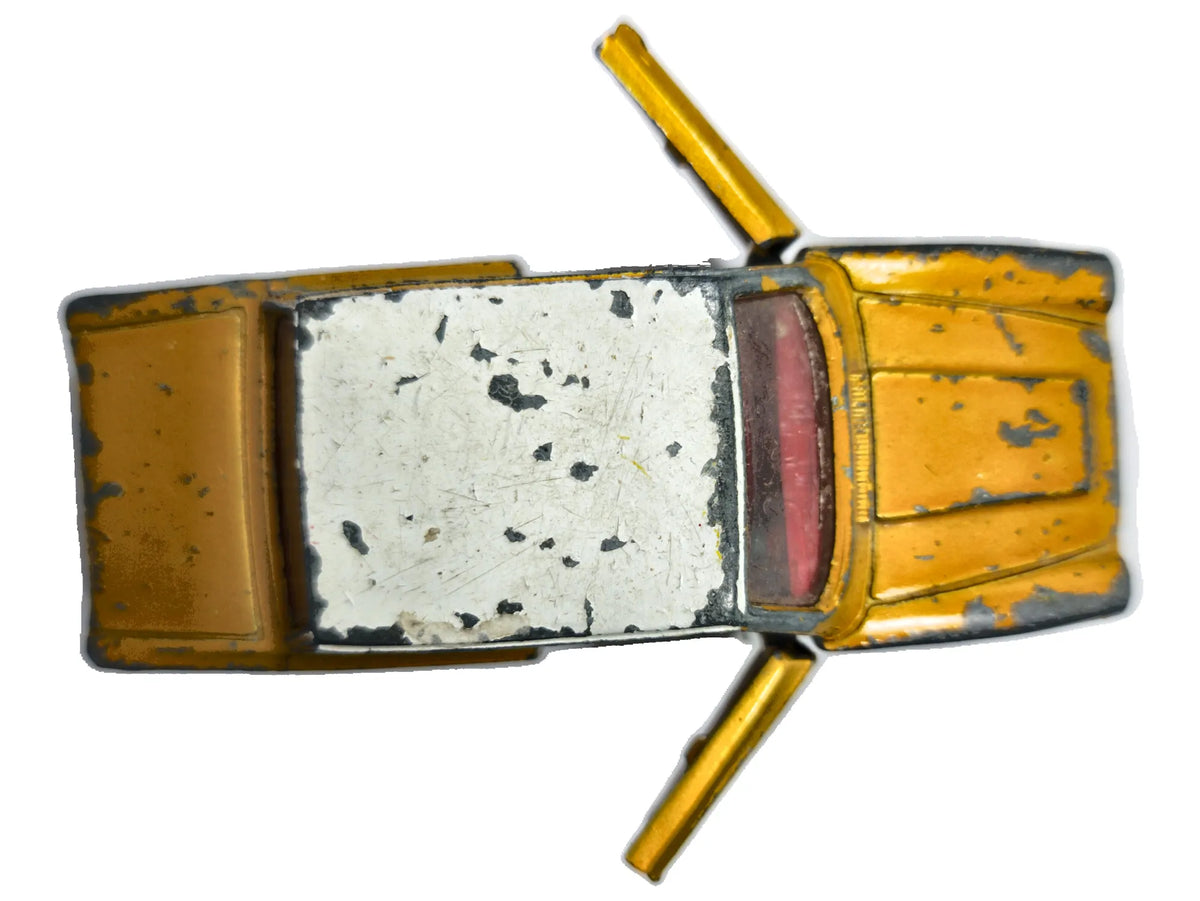 FORD CONSUL CORTINA Dinky Toys '70 Żółty 1:43 Made in England – zdjęcie 8