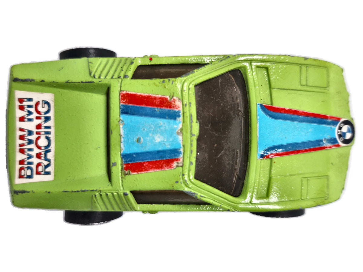 BMW M1 Racing Remco '90 Zielony 1:48 Dunlop Pull & Back – zdjęcie 8