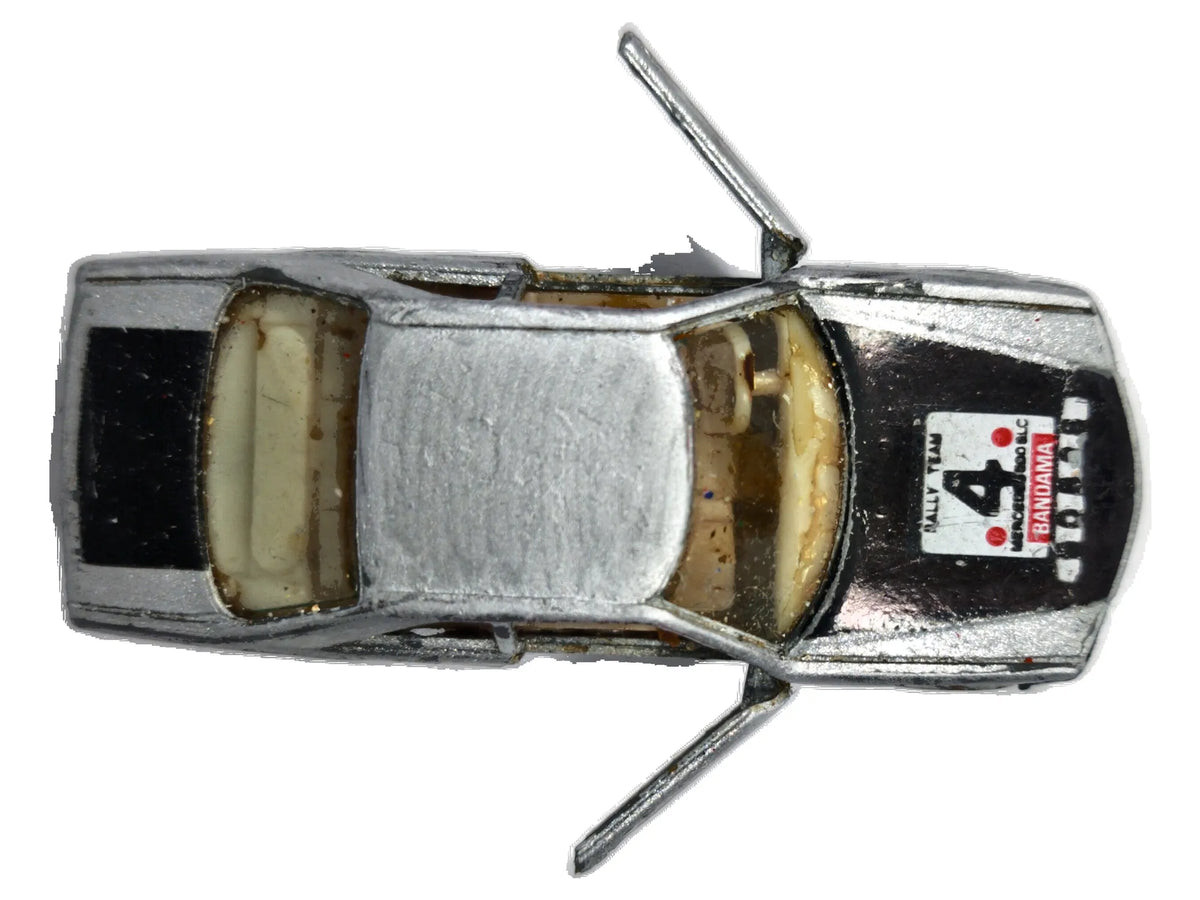 MERCEDES-BENZ 500 SEC, Yatming, Die cast NO.1087, Srebrny, 1:64, Resoraki – zdjęcie 8