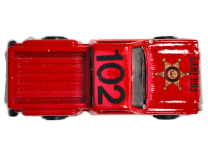 CHEVROLET C10 STEPSIDE, Zylmex, Die cast, Czerwony, 1:66, Resoraki – zdjęcie 8