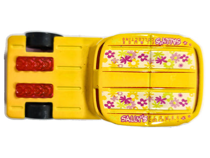 Qombee Peanuts Hot Wheels 2005 Żółty 1:64 – zdjęcie 8