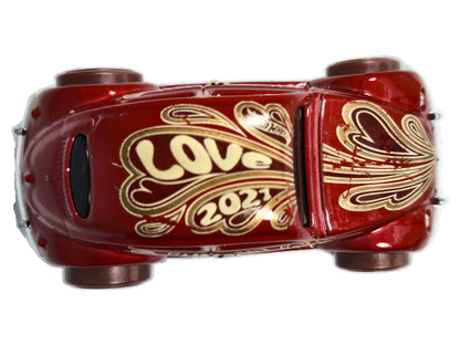 Volkswagen Beetle Hot Wheels 2003 1:64 Luzak Czerwony – zdjęcie 8