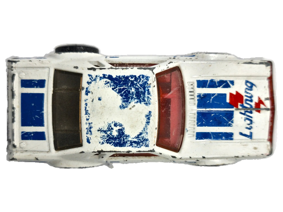 CHEVY PRO STOCKER Superfast Matchbox 1980 Biały 1:64 Made in England – zdjęcie 8