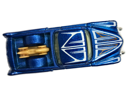 Custom '53 Cadillac Hot Wheels Rod Squad 1:64 Custom Niebieski Lowrider – zdjęcie 8