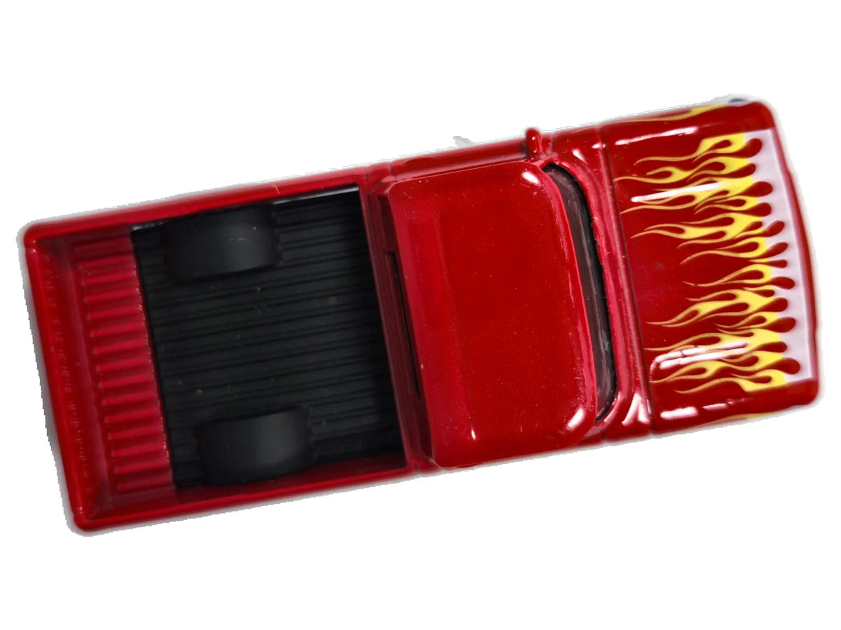Chevrolet C10 Majorette 1:66 Pickup Czerwony Rod Squad – zdjęcie 8