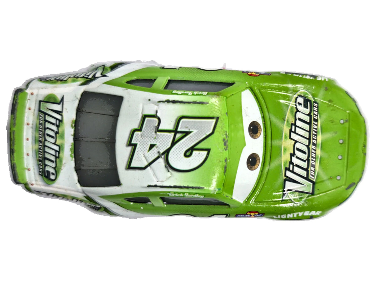 BRICK YARDLEY "AUTA", Disney/Pixar, Die cast DXV53, Zielony, 1:64, Resoraki – zdjęcie 8
