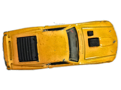 Ford Mustang Mach I Hot Wheels 1997 First Editions 1:64 Luzak Żółty – zdjęcie 8