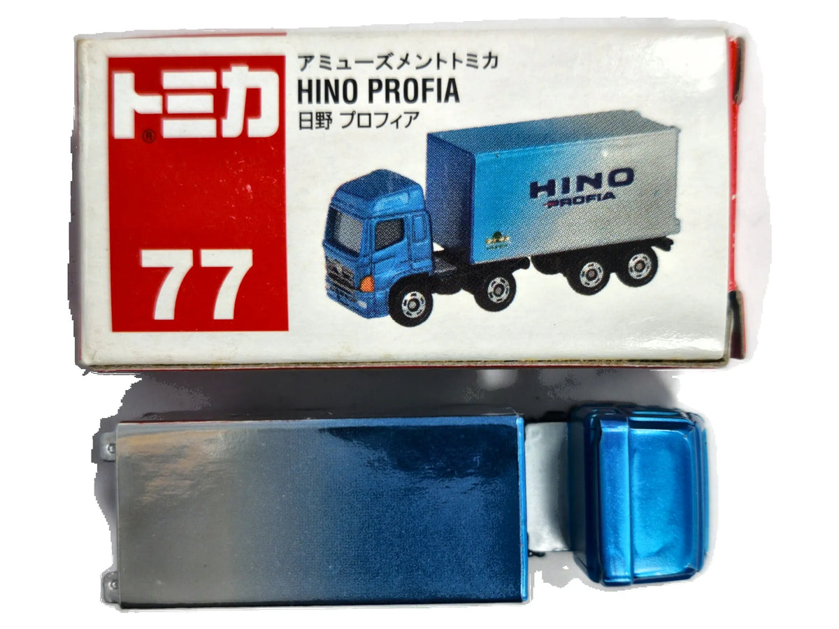 HINO PROFIA TRUCK, Tomica, Die cast 77, Niebieski, 1:200, Resoraki – zdjęcie 8