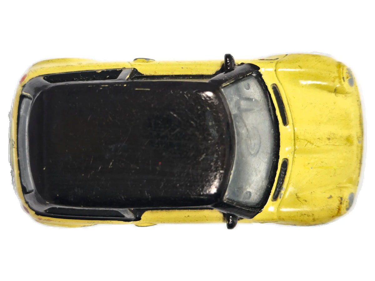 BMW NEW MINI, Realtoy, Die cast, Żółty i Czarny, 1:56, Resoraki – zdjęcie 8